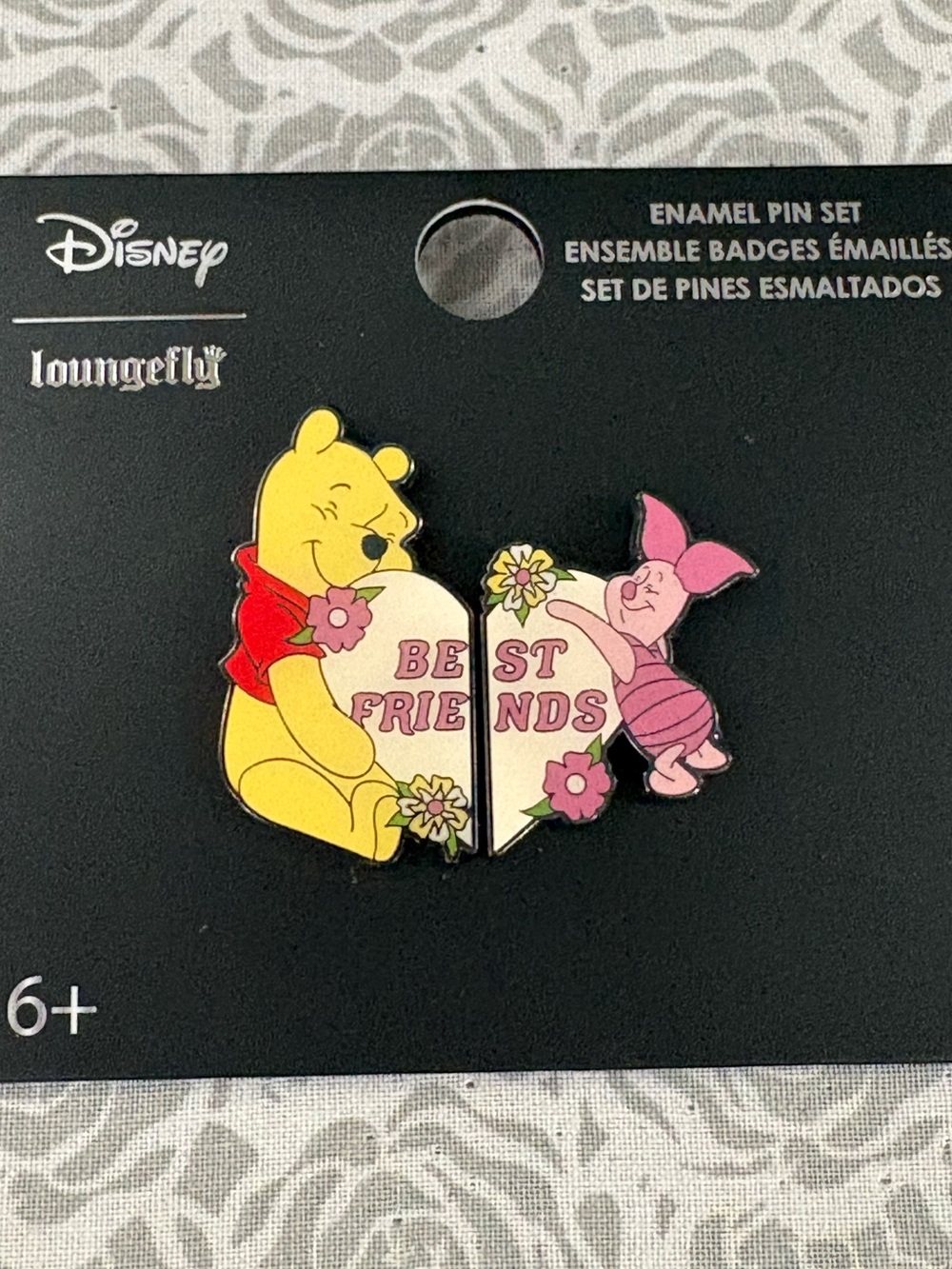 Loungefly Disney Pooh & Piglet Best Friends Pin Set